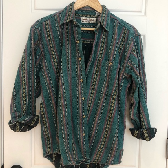 Funky vintage flannel - Picture 7 of 7